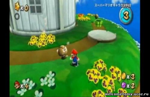 Японская видеодемонстрация игры Super Mario Galaxy 2